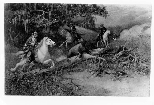 Lassoing a bear by A. F. Harmer
