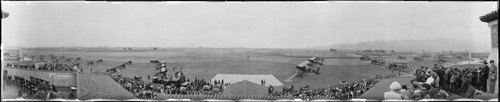 United Airport and military airplanes, Burbank. April 26, 1930