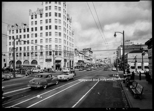 Hollywood Blvd., Hollywood, California