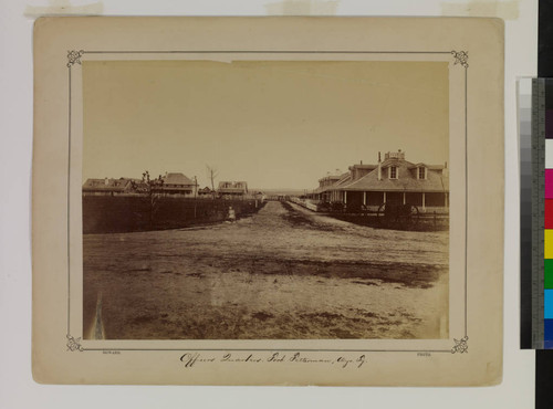 Officers Quarters, Fort Fetterman, Wyo. Ty