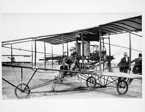 Cooke at Dominguez Field, 1912