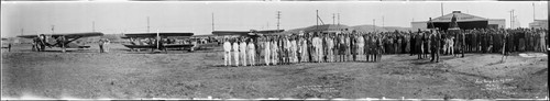 Culver City Airport formal opening, Culver City. May 9, 1930