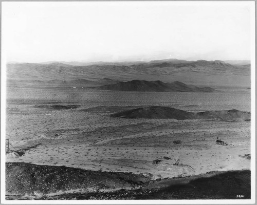 Mojave Desert from Bagdad Mine