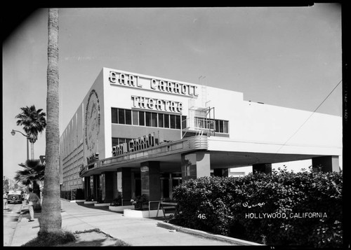 Earl Carroll Theatre, Hollywood