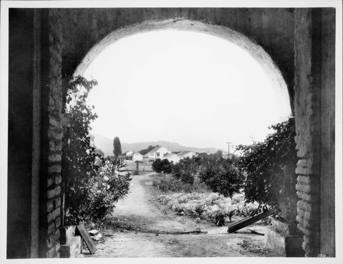 Capistrano from Mission Arch