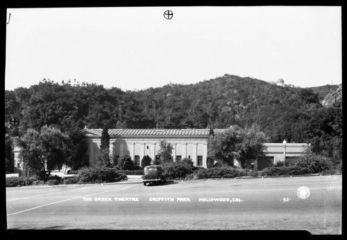 The Greek Theatre, Griffith Park, Hollywood, Cal