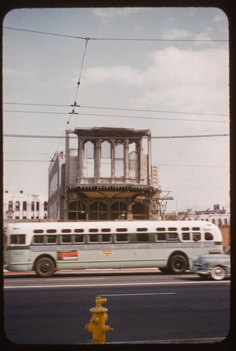 Building remains of 300 block North Main Street, Los Angeles