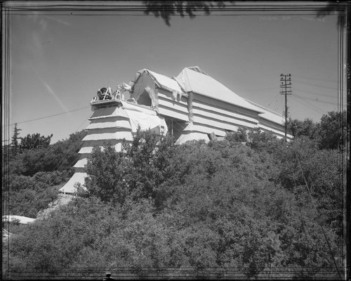 Snow telescope building, Mount Wilson Observatory