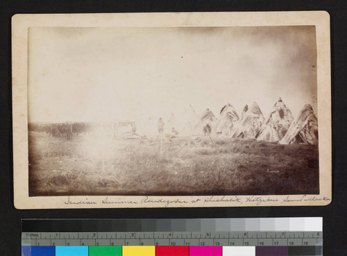 Indian summer rendezvous at Sheshalik, Kotzebue Sound--Alaska