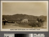 Olive View Sanitarium, San Fernando, Calif