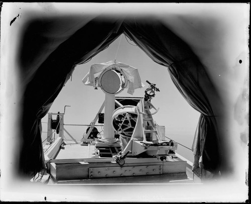 Snow telescope coelostat, Mount Wilson Observatory