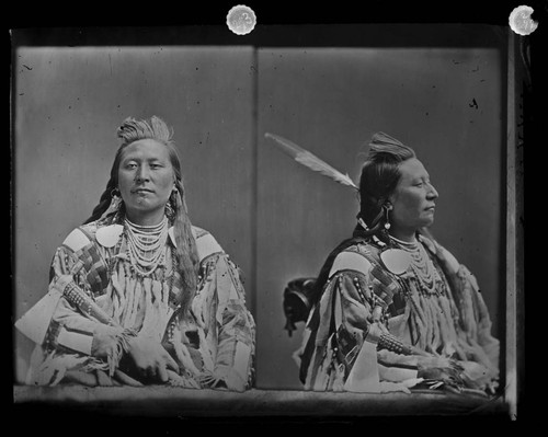 Plenty Coups, Crow (Mountain). Delegate to Washington, D.C., 1875