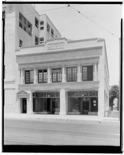 Godber Building, 533 East Colorado, Pasadena. 1925