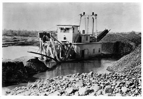 Gold Dredger near Oroville, Calif