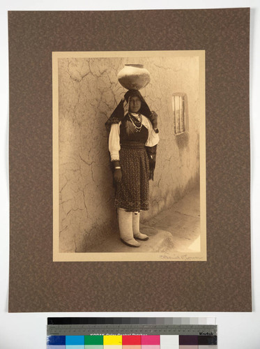 "Sikeeshe." Water Carrier. Isleta, New Mexico