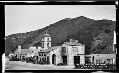 Unique Automobile Hotel, San Luis Obispo, Cal