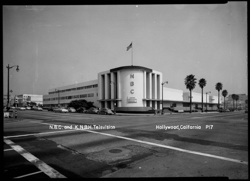 NBC and KNBH Television, Hollywood, California