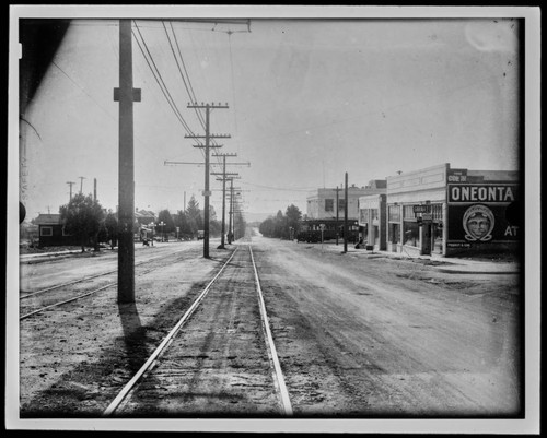 Pacific Electric Railway tracks, South Pasadena