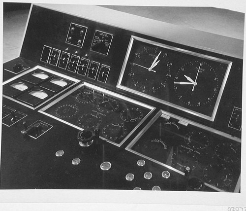 200-inch telescope control desk, Palomar Observatory