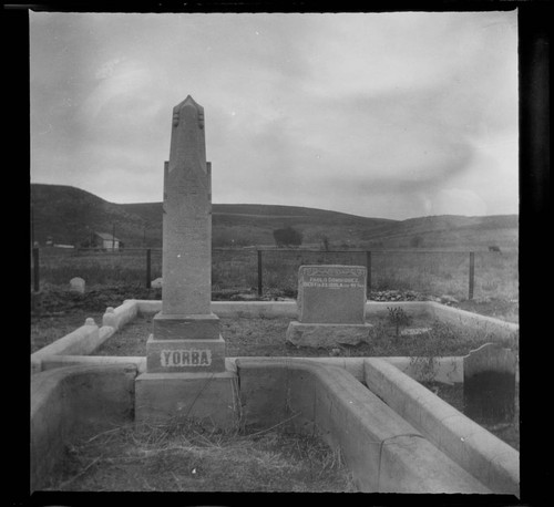 Yorba family burial grounds, Rancho Santa Ana