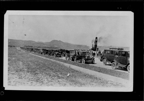 Dedication of Sunset Blvd., Pacific Palisades