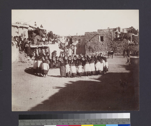 Hopi women dancing. [Variant]