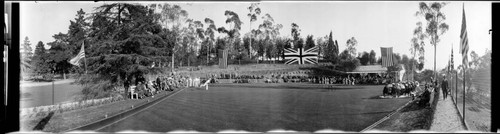 Lawn bowling tournament. 1928