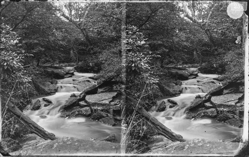 Salt Creek and rapids, Seminole Nation, Indian Territory. Creek's name is Kis-ke-to-na-ka Creek