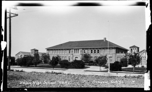 Union High School "O.U.H.S." Oxnard, Calif