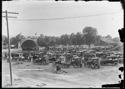 Bandstand. Banning, Calif