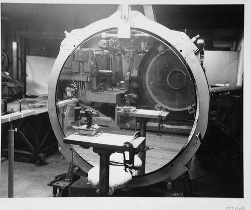 Test set-up for the Palomar Observatory 60-inch mirror