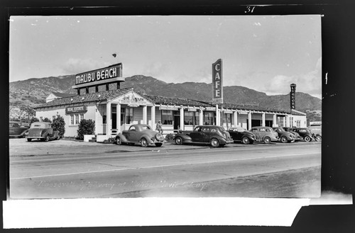 Roosevelt Highway at Malibu Movie Colony