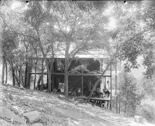 Schneider's cabin on Mount Wilson