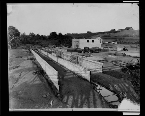 Santa Monica Canyon channel installation