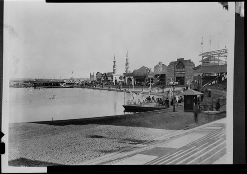 The Midway Plaisance and Venice Lagoon, Venice, California