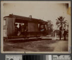 Trolley at Senator Jones' Mansion