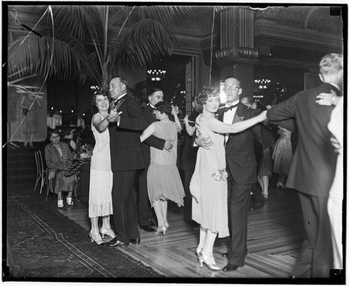 Couples dancing at the Club Casa del Mar, Santa Monica, California