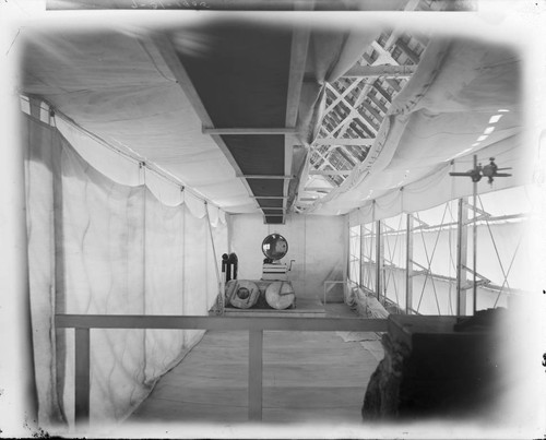 Interior of the Snow solar telescope at Mount Wilson Observatory