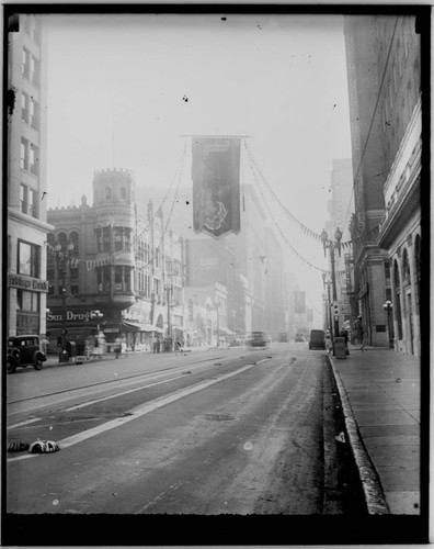 Street scene in Los Angeles, California