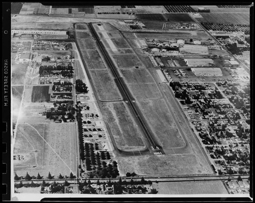 Aerial view of Van Nuys Airport