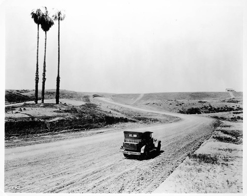 Beverly Blvd. during construction