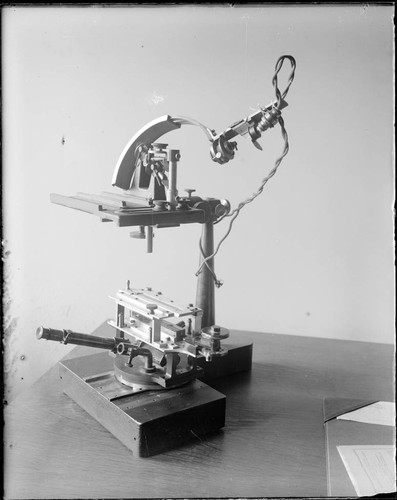 Polarimeter on a table, Mount Wilson Observatory