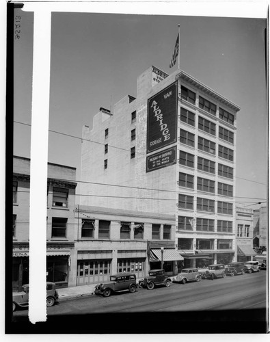 Aldridge Van and Storage, 89 North Raymond, Pasadena. 1935