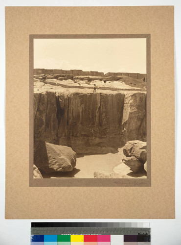 The water source for the pueblo of Acoma