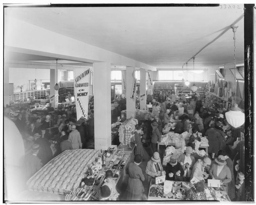 Boston Store grand opening, 35 North Raymond, Pasadena. approximately 1932