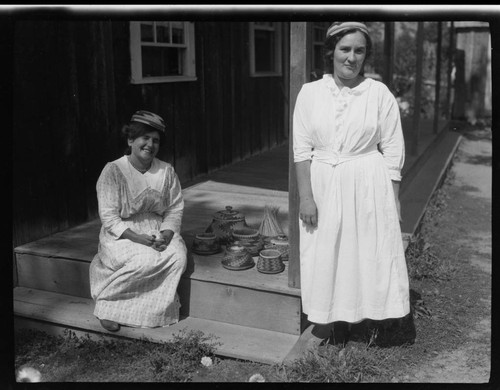 Elizabeth Hickox and daughter Louise - Karok