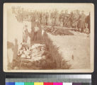 Burial of the Dead at the Battlefield at Wounded Knee, S.D