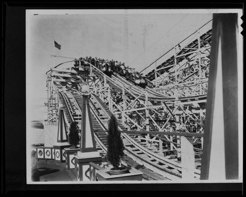 Looff Pleasure Pier Blue Streak Racer