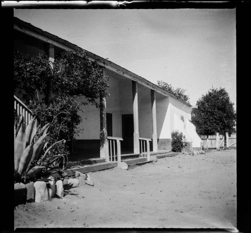 Rancho Camulos, south veranda