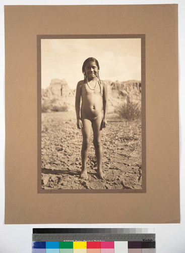 Yuma Indian girl. On Rio Colorado, near Yuma, Arizona